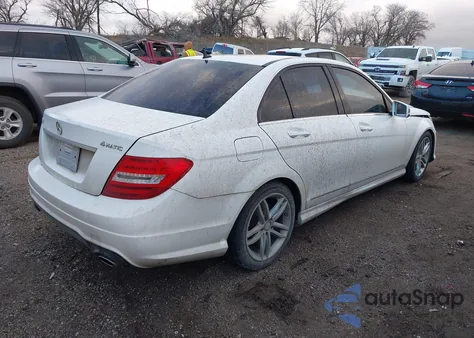 2014 Mercedes-Benz C 300 Sport 4Matic from USA, damaged, VIN WDDGF8AB7EG246799